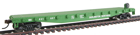 Flatcar - Ready to Run -- Burlington Northern-1