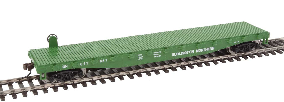 Flatcar - Ready to Run -- Burlington Northern-2