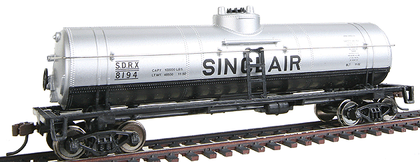 40' Tank Car - Ready to Run -- Sinclair Oil-1