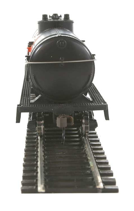 40' Tank Car - Ready to Run -- Gulf Oil Company (black, orange; Billboard Lettering)-4