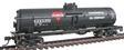 40' Tank Car - Ready to Run -- Conoco (black, red, white)-1