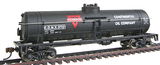 40' Tank Car - Ready to Run -- Conoco (black, red, white)-1