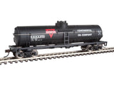 40' Tank Car - Ready to Run -- Conoco (black, red, white)-2