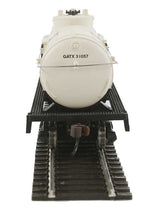 40' Tank Car - Ready to Run -- Baker's Chocolate GATX #31057 (white, black, red)-4