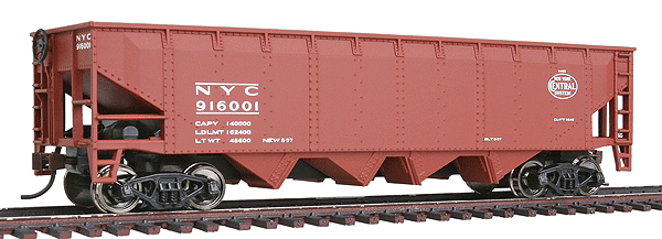 Offset Quad Hopper - Ready To Run -- New York Central