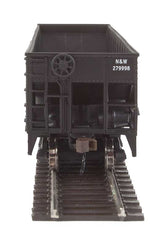 Offset Quad Hopper - Ready To Run -- Norfolk & Western (black; Block N&W, Hamburger Logo)-4