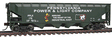 Offset Quad Hopper - Ready To Run -- Pennsylvania Power & Light PPLX #170-1