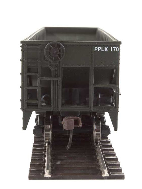 Offset Quad Hopper - Ready To Run -- Pennsylvania Power & Light PPLX #170-3