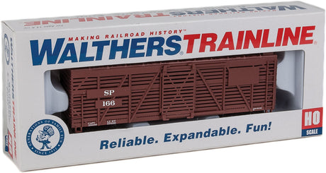 40' Stock Car - Ready to Run -- Southern Pacific(TM) (Boxcar Red)-5