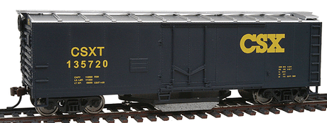 40' Plug-Door Track Cleaning Boxcar - Ready to Run -- CSX Transportation #135720-1