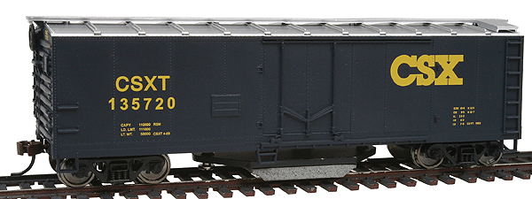 40' Plug-Door Track Cleaning Boxcar - Ready to Run -- CSX Transportation #135720-1