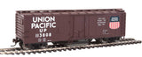 40' Plug-Door Track Cleaning Boxcar - Ready to Run -- Union Pacific(R) (Boxcar Red, white; Large Logo)-2