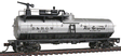Firefighting Car - Ready to Run -- Denver & Rio Grande Western(TM) #AX 2946 (silver, black)-1