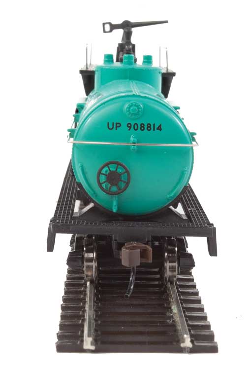 Firefighting Car - Ready to Run -- Union Pacific(R) #908814 (MOW Scheme; green, black)-4
