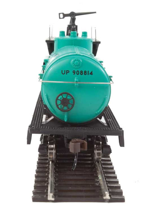 Firefighting Car - Ready to Run -- Union Pacific(R) #908814 (MOW Scheme; green, black)-4