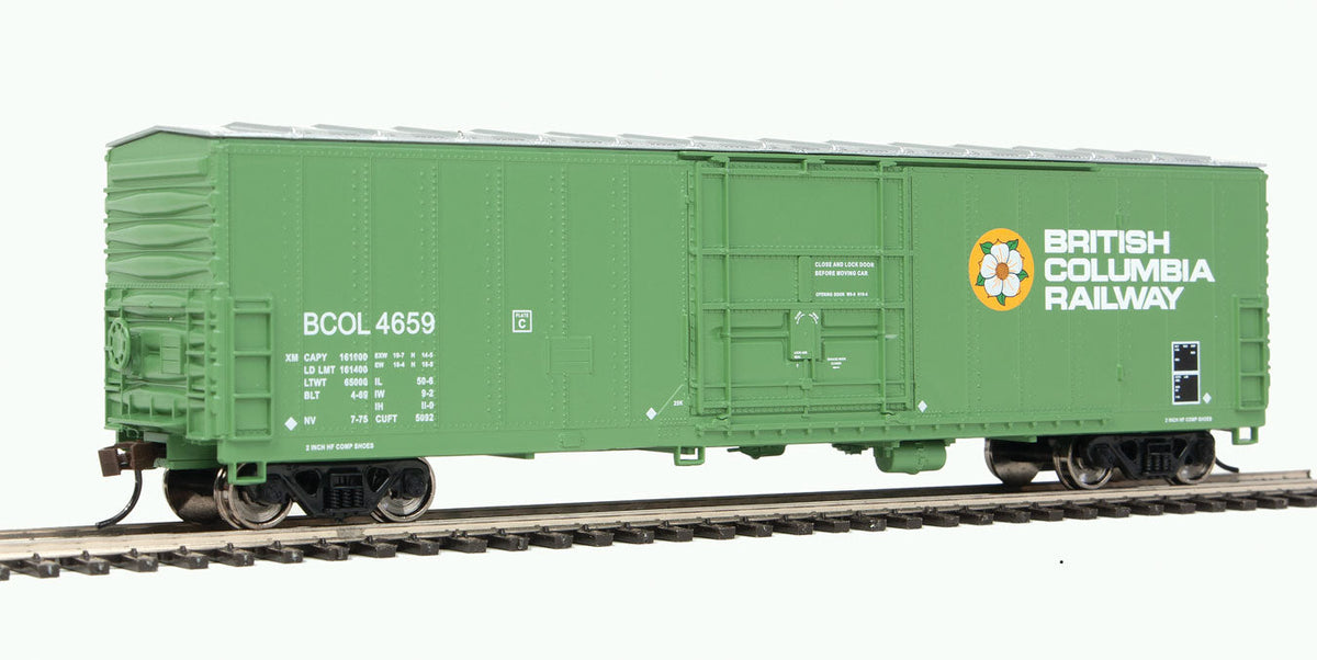 Insulated Boxcar - Ready to Run -- British Columbia Railway-1