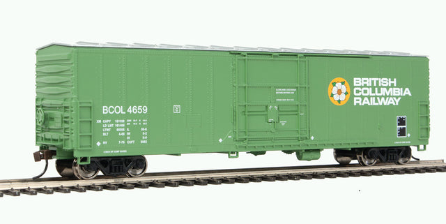 Insulated Boxcar - Ready to Run -- British Columbia Railway-1