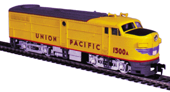 Alco FA1 - Standard DC -- Union Pacific(R) #1500A (Armour Yellow, gray)