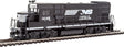 EMD GP15-1 - Standard DC -- Norfolk Southern (black, white)-1
