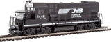 EMD GP15-1 - Standard DC -- Norfolk Southern (black, white)-1