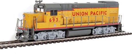 EMD GP15-1 - Standard DC -- Union Pacific(R) (yellow, gray, red)-1