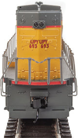 EMD GP15-1 - Standard DC -- Union Pacific(R) (yellow, gray, red)-4