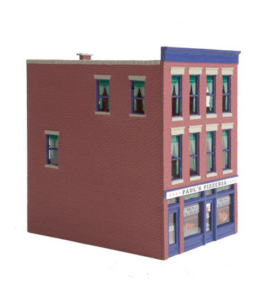 Paul's Pizzeria -- Assembled - 3 x 4 x 4-3/8"  7.6 x 10.1 x 11.1cm-2