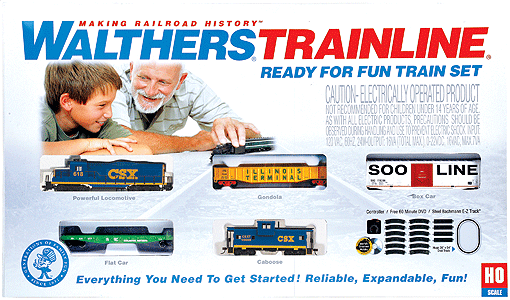 Ready-for-Fun Train Set -- CSX Transportation-1
