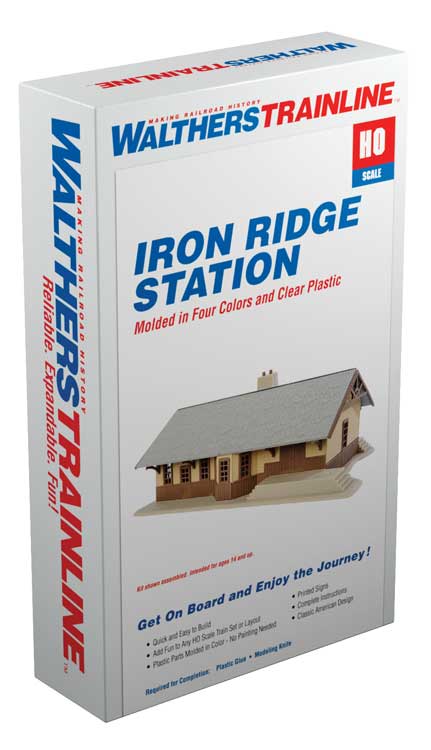 Iron Ridge Station -- Kit - 8-1/4 x 4-3/4 x 2-3/4"  20.9 x 12 x 6.9cm-3