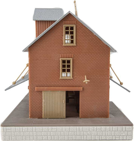 Brick Freight House -- Kit - 10 x 4-1/2 x 5-1/4"  25.4 x 11.4 x 13.3cm-5