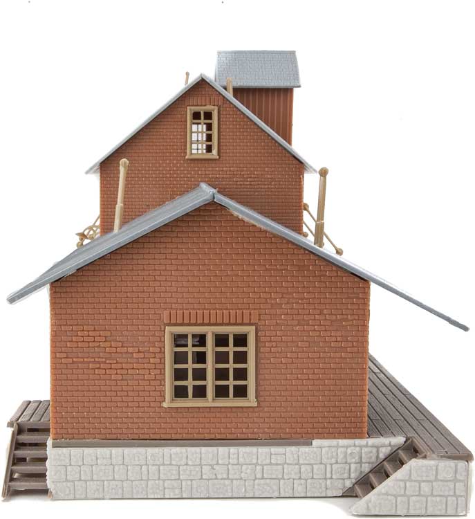 Brick Freight House -- Kit - 10 x 4-1/2 x 5-1/4"  25.4 x 11.4 x 13.3cm-6