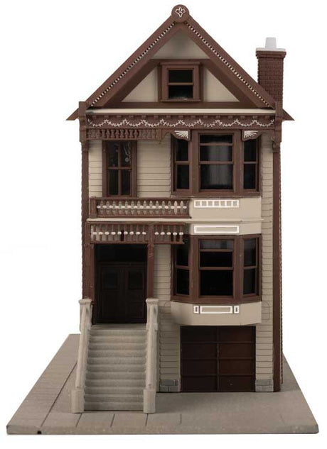 Steiner House Victorian House -- Kit - 3-9/16 x 7-11/16 x 5"  9.05 x 19.53 x 12.7cm-3