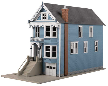 Painted Lady House Victorian House -- Kit - 3-9/16 x 7-11/16 x 5"  9.05 x 19.53 x 12.7cm-1