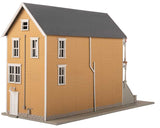 Gingerbread House Victorian House -- Kit - 3-9/16 x 7-11/16 x 5"  9.05 x 19.53 x 12.7cm-3