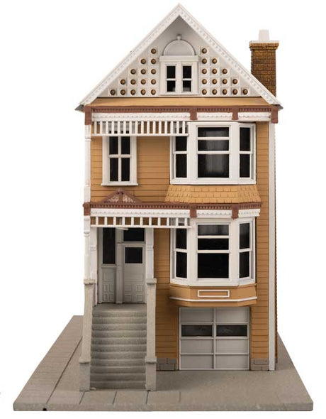 Gingerbread House Victorian House -- Kit - 3-9/16 x 7-11/16 x 5"  9.05 x 19.53 x 12.7cm-4