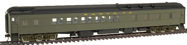 Heavyweight Pullman 10-1-2 Sleeper - Ready to Run -- Santa Fe
