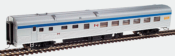 Budd Streamlined Grill Diner (Ready to Run) -- Via Rail Canada