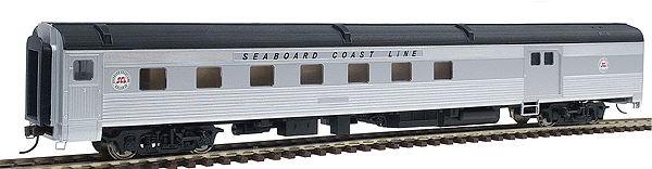 Budd Baggage Dormitory Car - Assembled -- Seaboard Coast Line