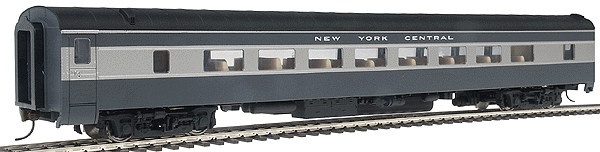Streamlined Pullman-Standard Plan #7484 64-Seat Coach - Ready to Run -- New York Central - Smoothside