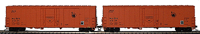 50' North American Smoothside Insulated Boxcar 2-Pack - Ready to Run -- Central Railroad of New Jersey - Limited Run
