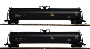 33,000 Gallon Liquified Petroleum Gas Tank Car Ready to Run 2-Pack Limited-R -- UTLX