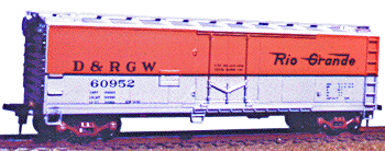 40' PD Reefer D&RGW