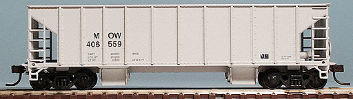 41' Ballast Hopper - Ready to Run 3-Pack -- MOW