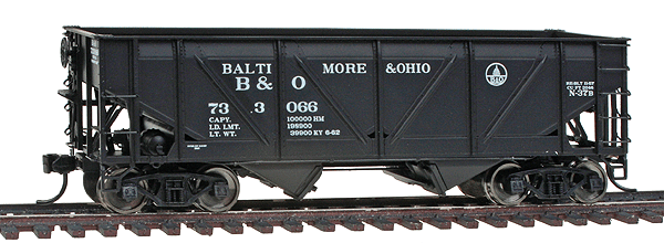 Steel-Sheathed War Emergency Hopper 3-Pack - Ready to Run - Platinum Line(TM) -- Baltimore & Ohio #733090, 733066, 733022 (black)