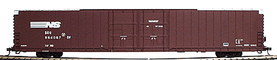 86' Pullman-Standard Hi-Cube 4-Door Boxcar - Ready to Run -- Norfolk Southern (1990s scheme)
