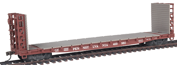 Classic Kits(TM) General Steel Castings (GSC) 54' Flatcar -- Pennsylvania