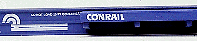 Five-Unit All-Purpose Spine Car - Kit -- Conrail (blue)