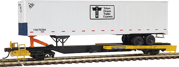 Front Runner Stand-Alone Intermodal Car -- TTX Old Ready-To-Run
