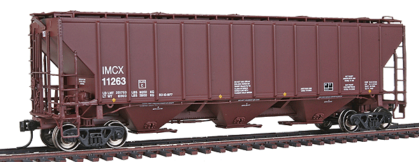PS2-CD 4427 High-Side Covered Hopper - Ready to Run - Platinum Line(TM) -- IMCX #11263 (brown)
