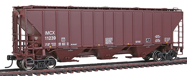 PS2-CD 4427 High-Side Covered Hopper - Ready to Run - Platinum Line(TM) -- IMCX #11239 (brown)